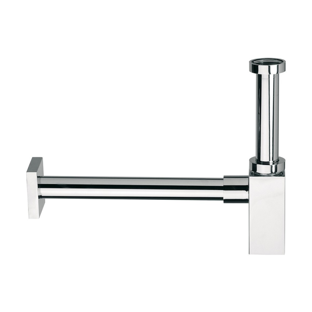 C.P. brass "LATO"  trap 30 cm outlet tube 1"1/4