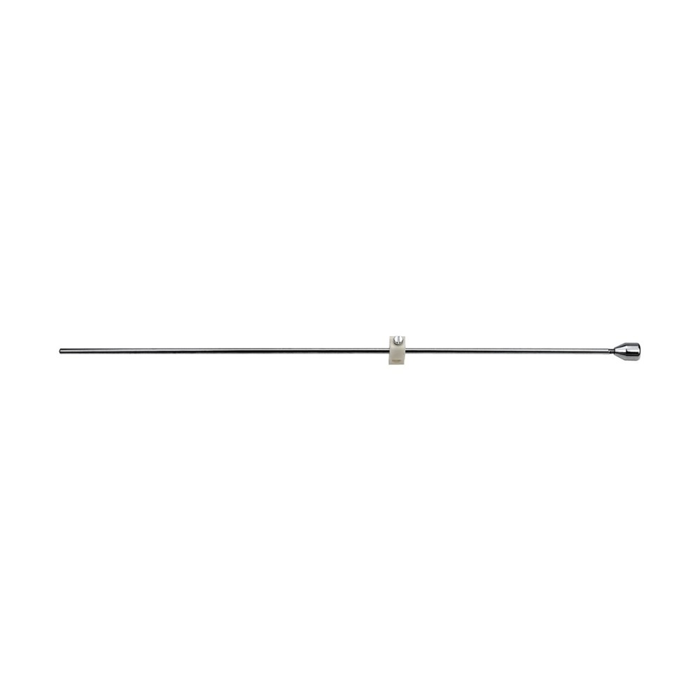 Rod with knob and joint in c.p. brass
