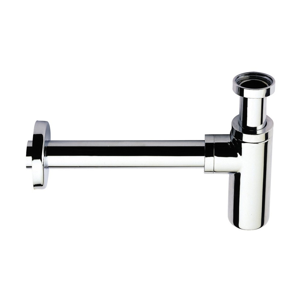 C.P. brass P trap for wash basin 1"1/4