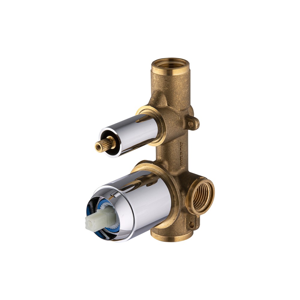 Corpo miscelatore incasso doccia con deviatore ceramico per cartuccia d.35 mm (parti esterne escluse)