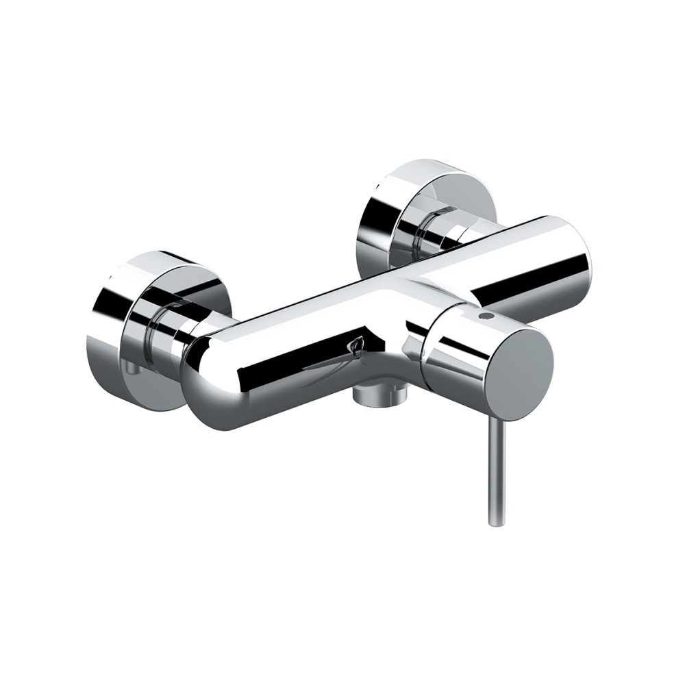 External single lever shower mixer without shower set