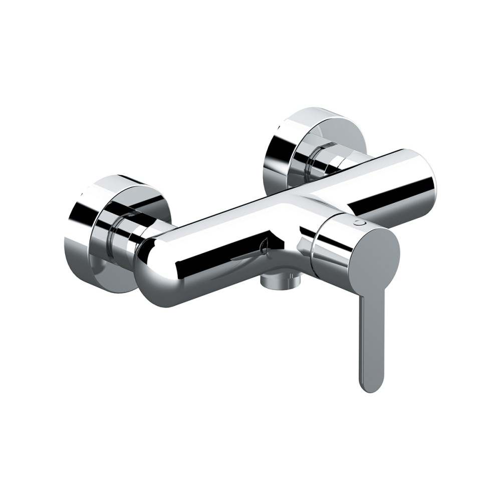 External single lever shower mixer without shower set