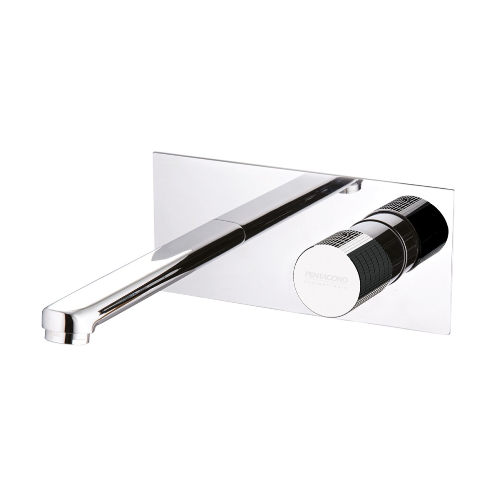 Concealed basin mixer, spout cm 18