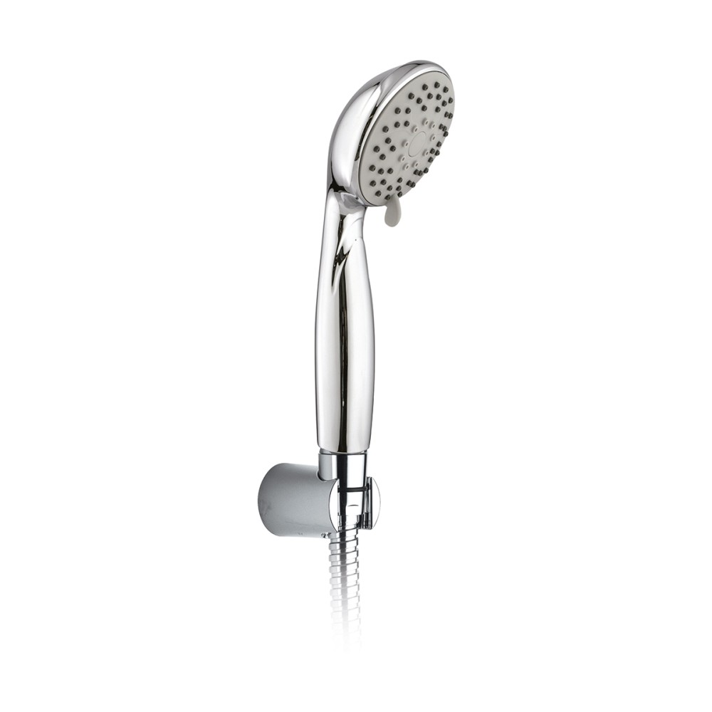 Set doccia tre getti completo di supporto e flessibile cm 150
