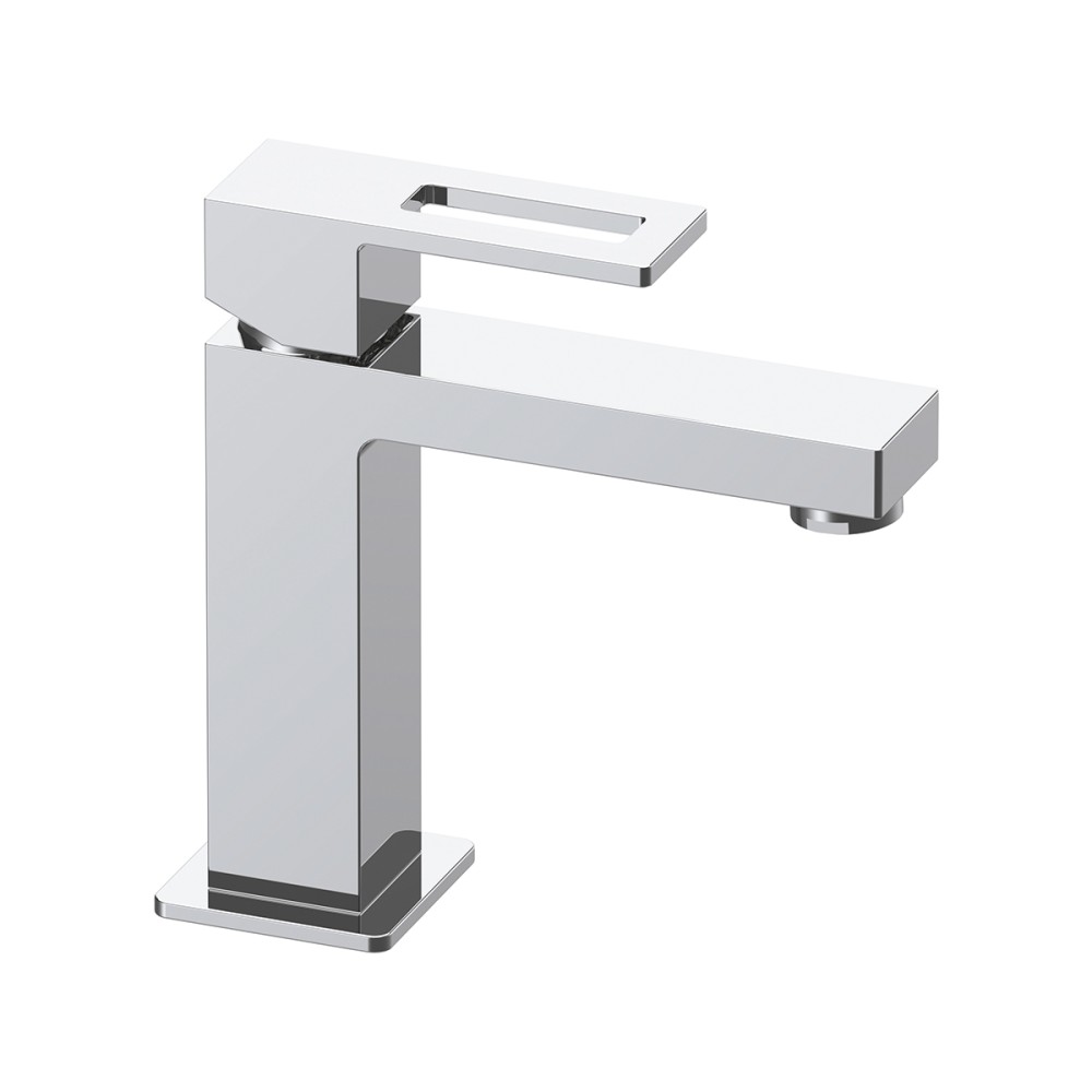 Single lever basin mixer H 160 mm without pop-up