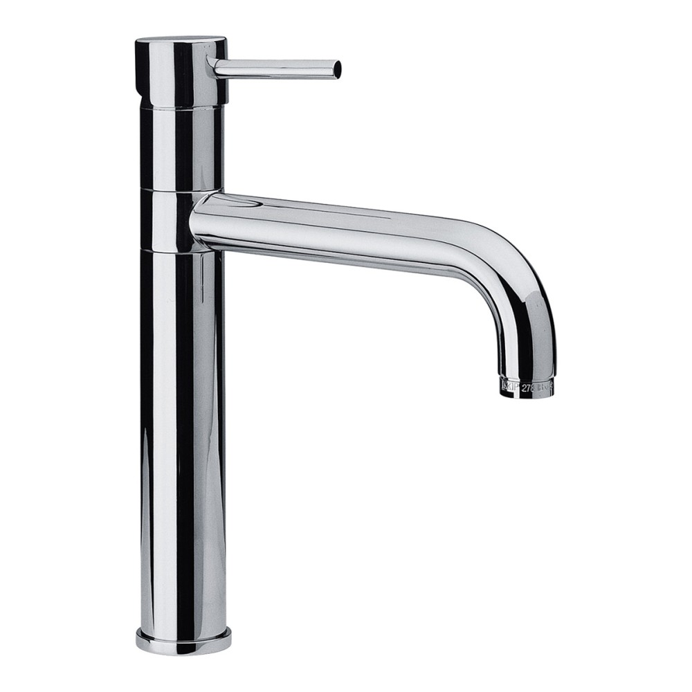 Single lever sink mixer with swivel body