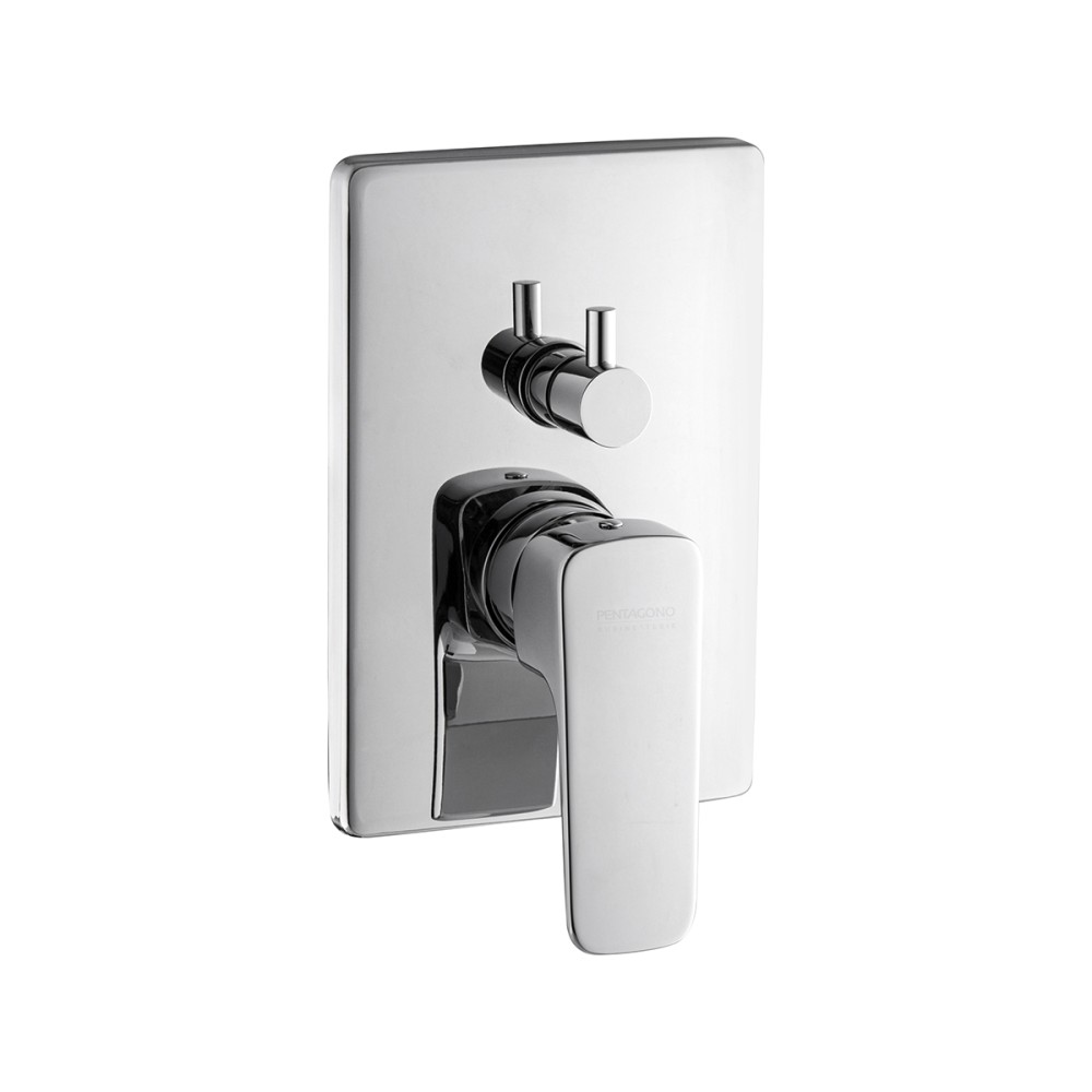 Concealed shower mixer with ceramic diverter COMPLETE