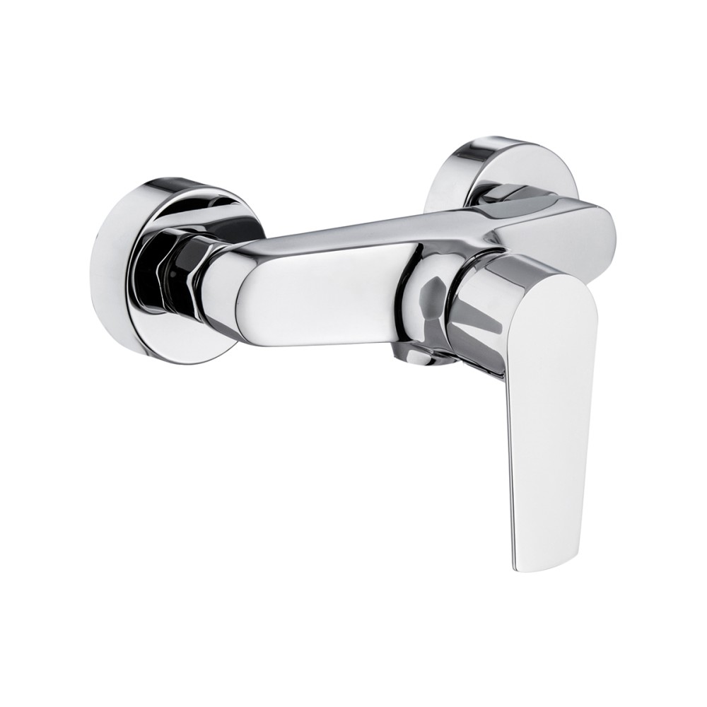 External single lever shower mixer without shower set