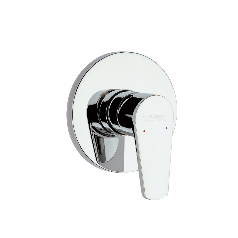Concealed shower mixer COMPLETE