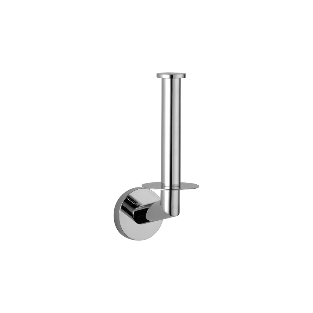 C.p. brass vertical spare roll holder
