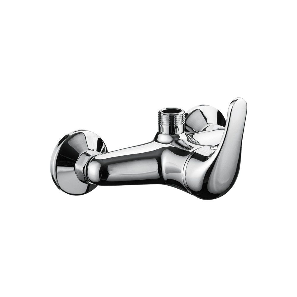 External shower mixer for shower column connection 3/4