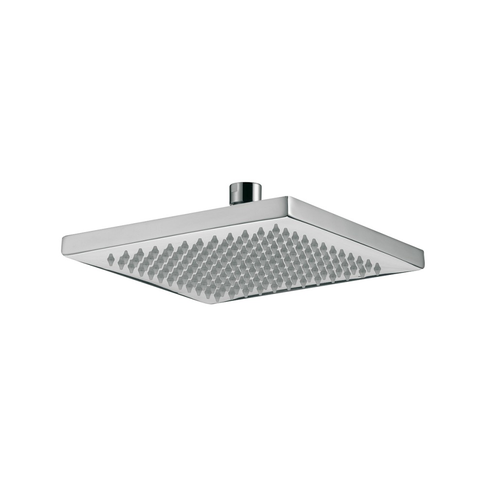 Brass shower head anti-limestone 200x200 mm