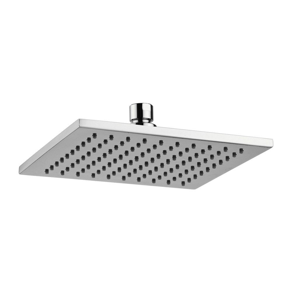 Inspectable brass shower head anti-limestone 300x300 mm