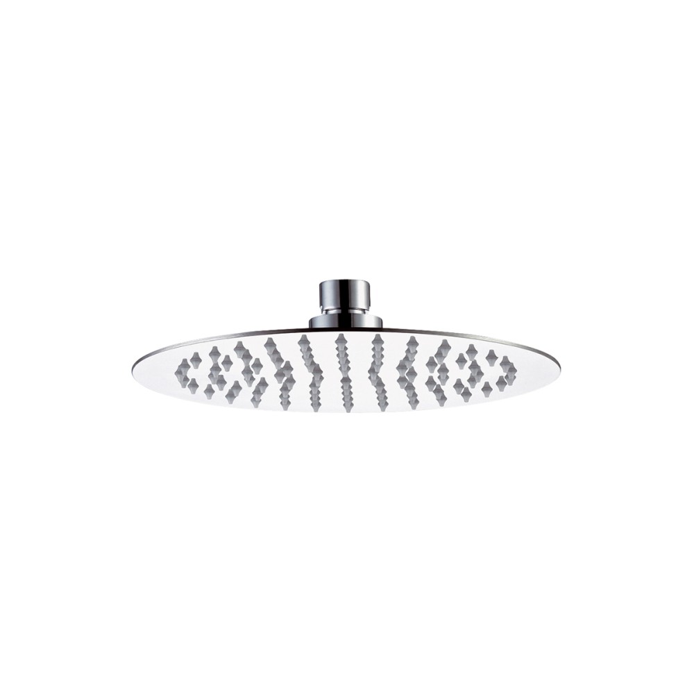 Ultraslim stainless steel shower head Ø 200