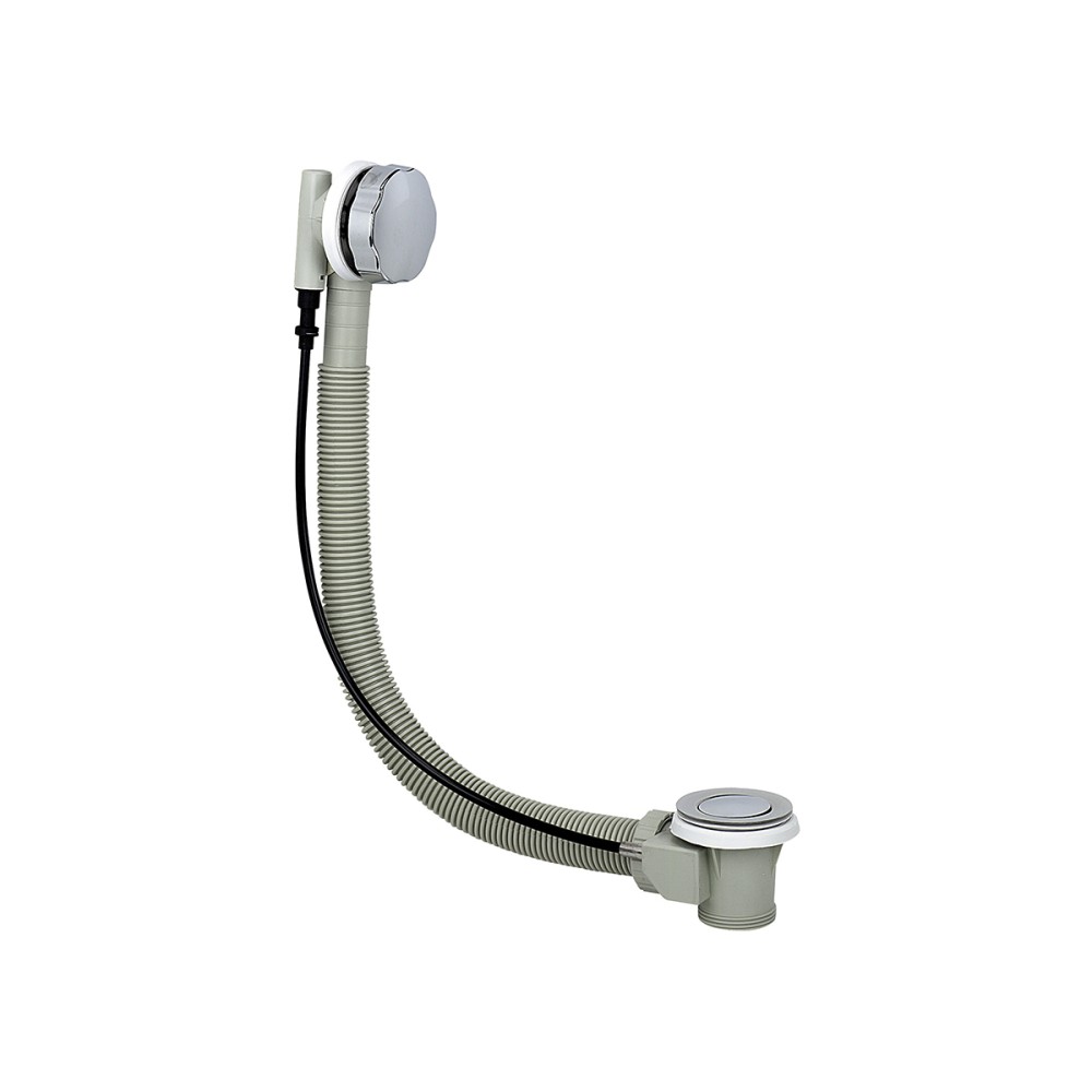 Drain bathtub pillar in plastic