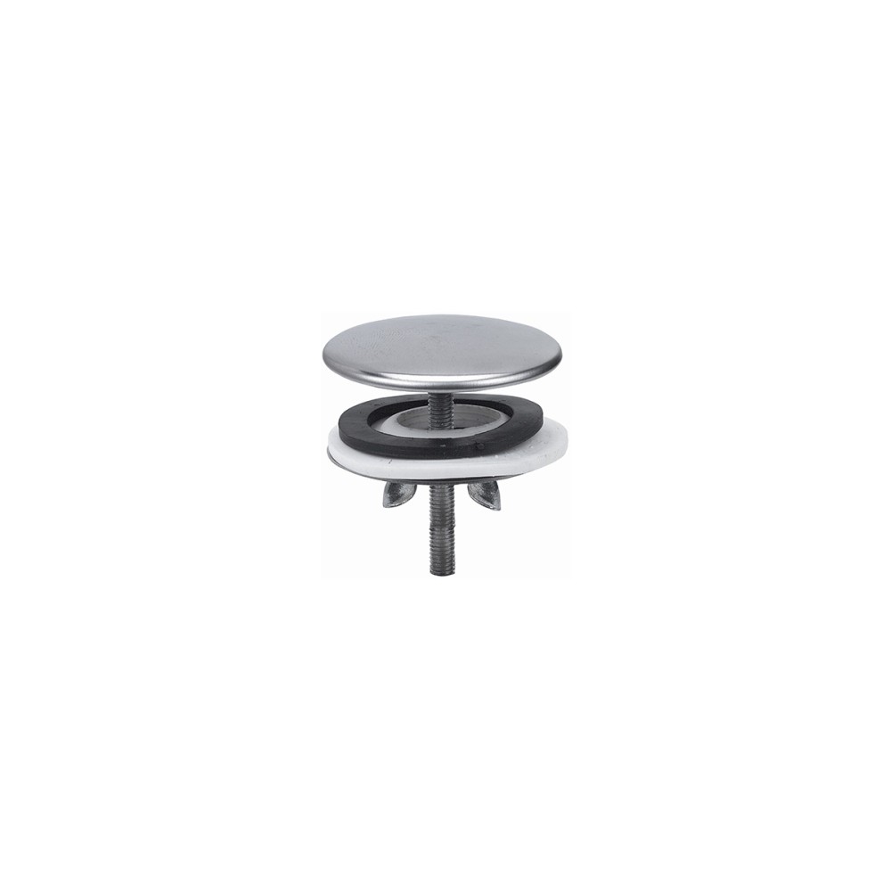Stainless steel cover-hole plug Ø 44 mm