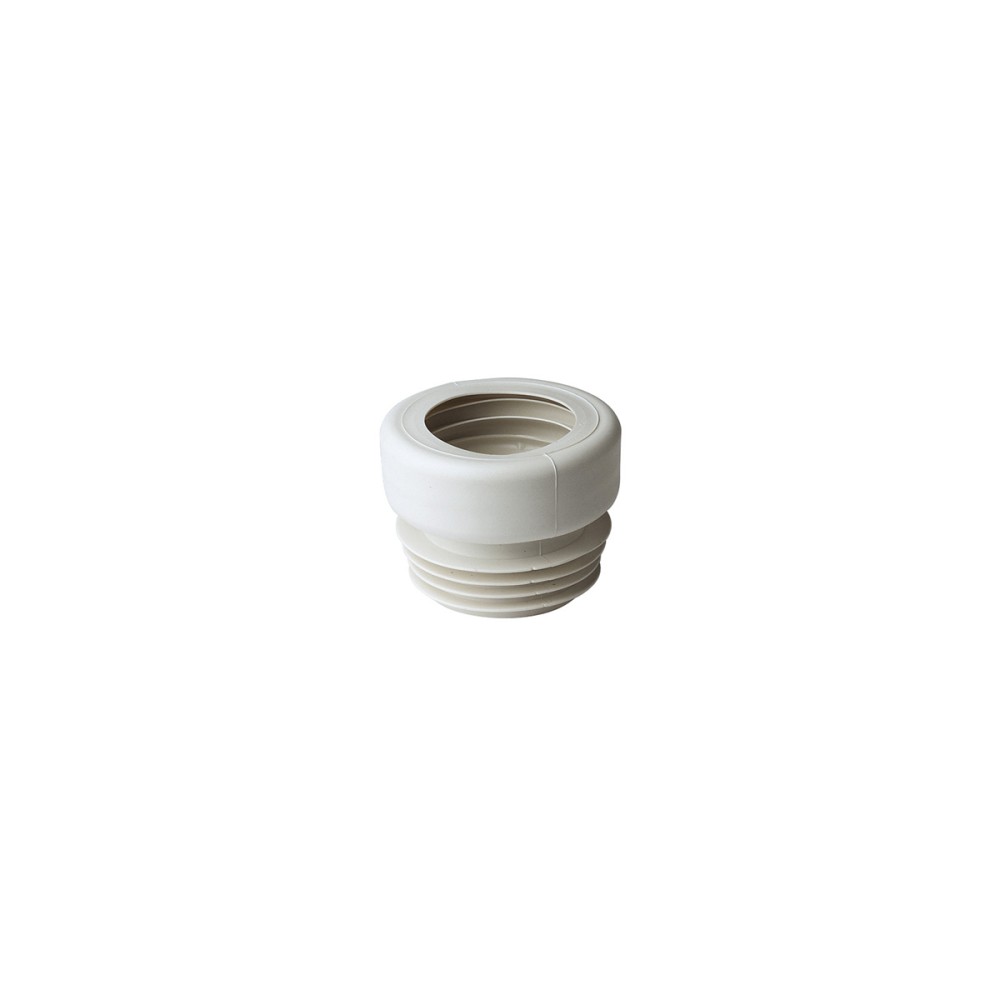 Plastic connection for WC