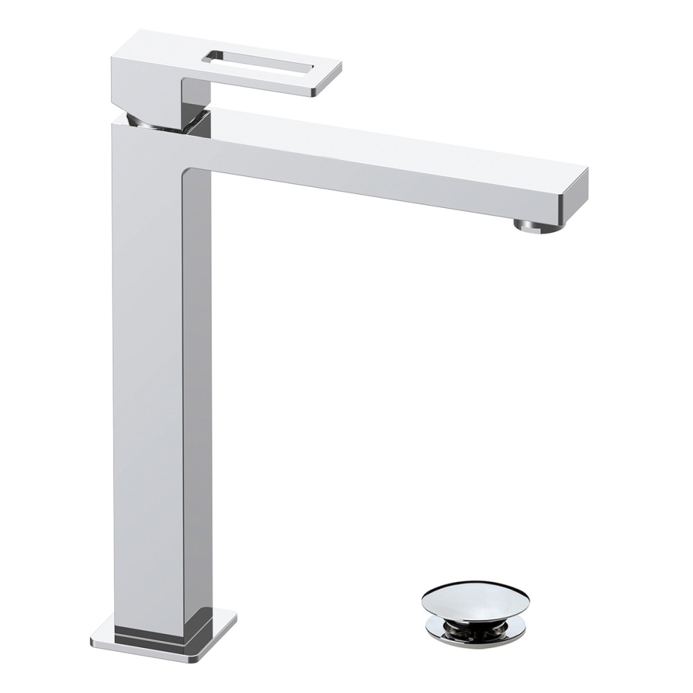 Miscelatore lavabo H 290 mm con scarico "Click-Clack"