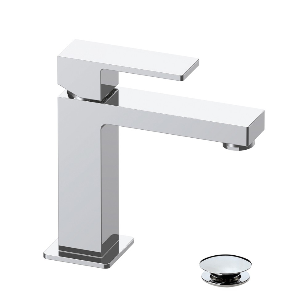 Miscelatore lavabo H 160 mm con scarico "Click-Clack"
