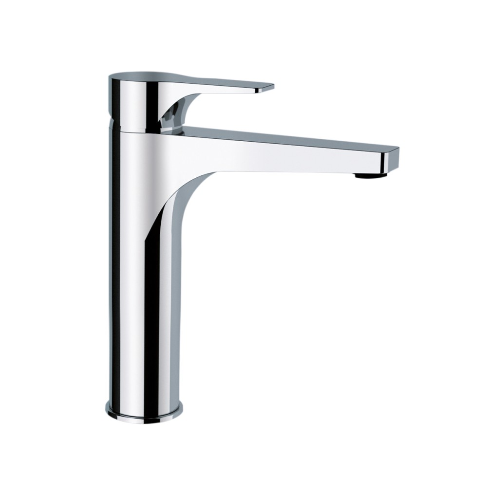 Single lever basin mixer H 215 mm without pop-up