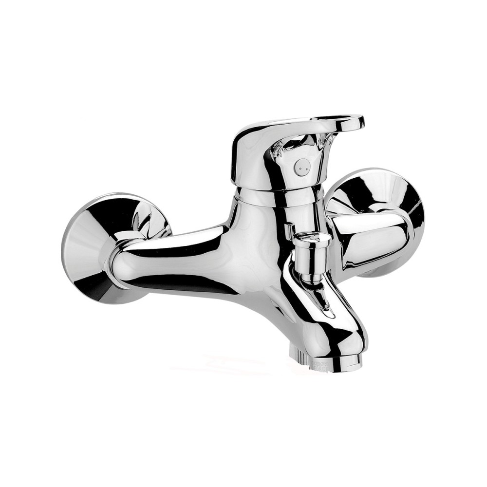 Single lever bath mixer without shower set