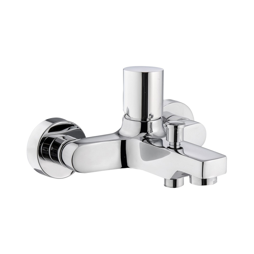 Single lever bath mixer without shower kit