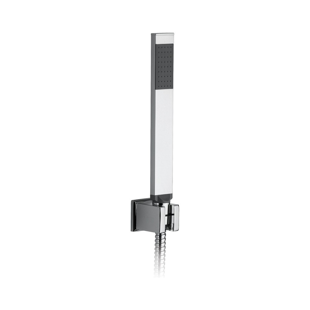 Complete shower set one-jet with hook and flexible hose cm 150
